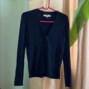 Dark Blue Anne Taylor Loft Sweater